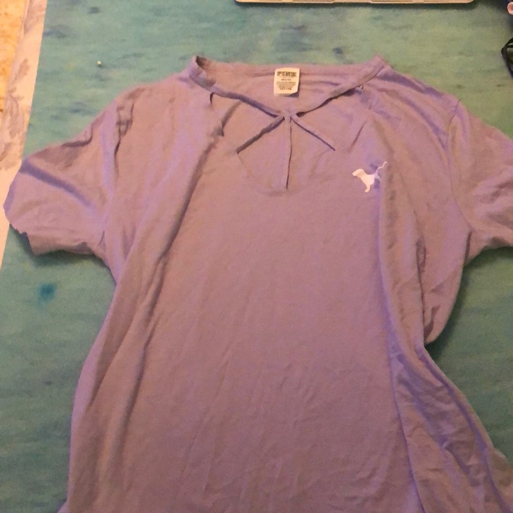 Victoria Secret Purple T-Shirt Med
